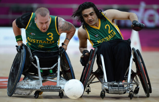 Wheelchair converted vehicles allow you to self-drive and participate in community events such as wheelchair rugby, just like our friend Naz Erdem (pictured right).