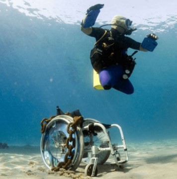 Dive Unlimited in Perth have been training disabled scuba divers since 2013.